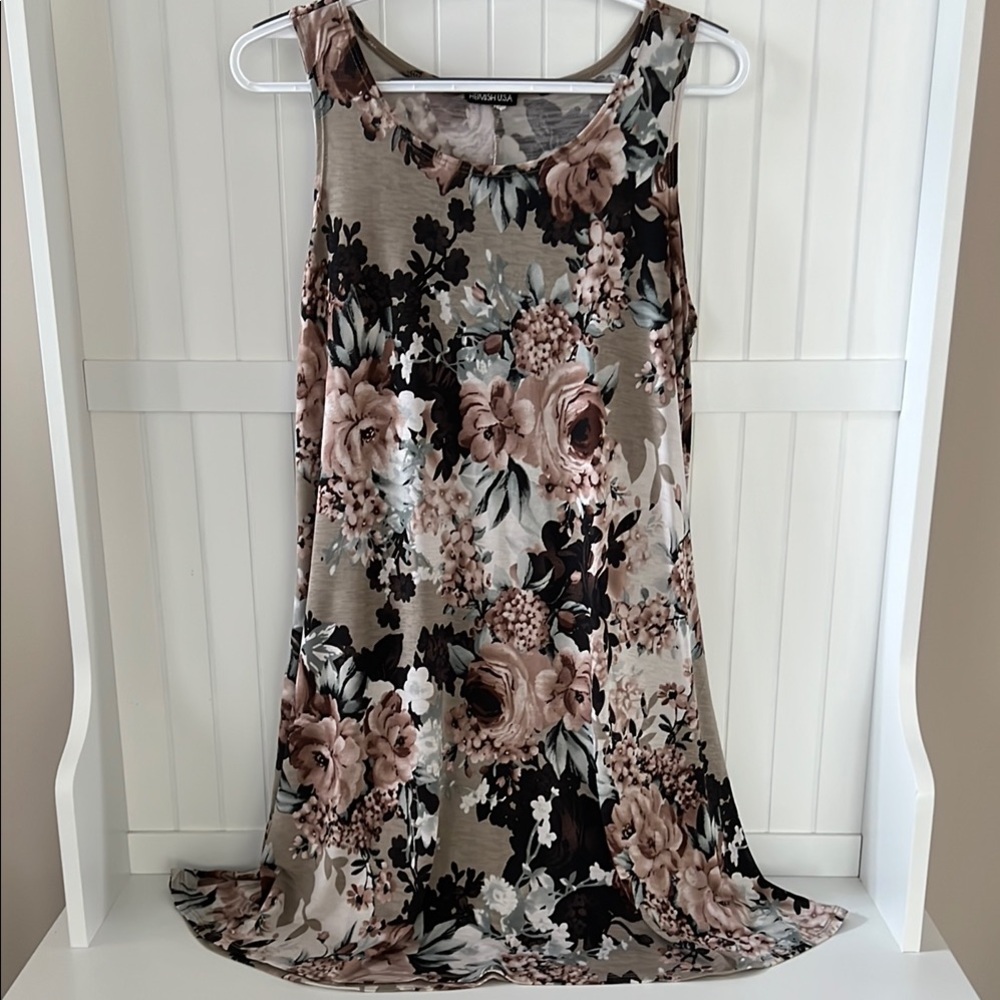 Floral Sleeveless Dress